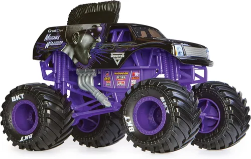 Miniatura 7 de Monster Jam, Camión monstruo dragón oficial, vehículo fundido a presión, escala 1:24