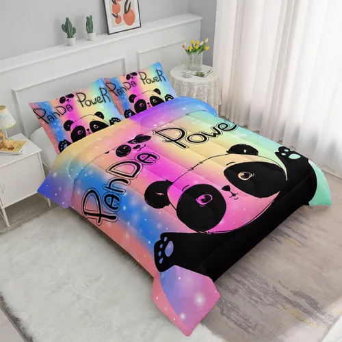 Miniatura 2 de Datura home - Juego de edredón de mariposa azul y negro para niñas y mujeres, juego de ropa de cama bohemio con estampado de mandala de mariposa
