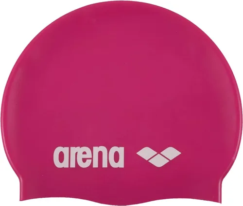 Miniatura 24 de Gorro de natación Arena Classic unisex de silicona suave para mujer y hombre, gorro de natación de pelo largo cómodo y antideslizante