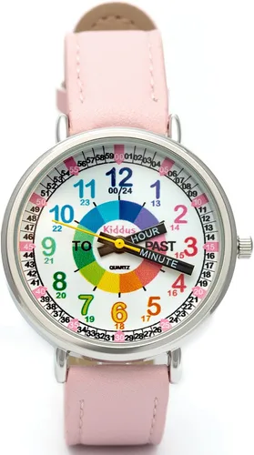 Miniatura 2 de Kiddus Educational Kids Watch for Children Boy and Girl. Analogue Time Teacher Wristwatch with Exercises. Japanese Quartz Movement. Easy to Read and