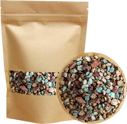 Miniatura 8 de TOYPOPOR Aditivo de suelo de roca de lava hortícola negra para cactus y plantas suculentas sin tintes ni productos químicos, 100% pura roca