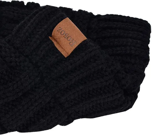 Miniatura 5 de Rosoz 1 y 2 paquetes de gorros de invierno para mujer