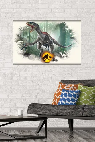 Miniatura 2 de Trends International Jurassic World: Dominion - Póster de pared focal Therizinosaurus, 22.375 x 34 pulgadas, versión premium sin marco