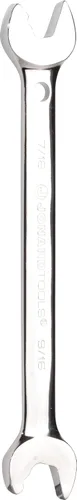 Jonard Tools ASW-7916, llave de trinquete de doble boca, 7/16" y 9/16" – Diseño angular patentado, acero cromado vanadio, apriete y aflojamiento