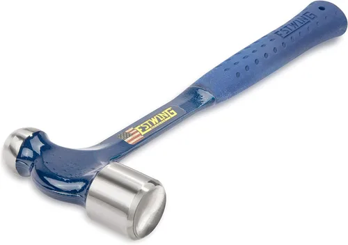 Miniatura 2 de ESTWING Martillo de bola - Herramienta para trabajar metales de 32 oz con construcción de acero forjado y agarre de reducción de golpes - E3-32BP