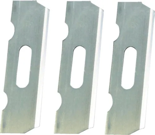 Miniatura 7 de KAKURI Plano de mano japonés Mini 2.283 in para carpintería [sistema de cuchillas reemplazables], hoja de repuesto 2.283 in (3 unidades), fabricado