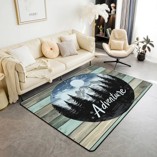 Miniatura 30 de Erosebridal American Flag Area Rugs 3x5 for Bedside Kitchen Army Green Camo Washable Rug Bear Claw Hunting Theme Decorative Accent Rug Camoflage
