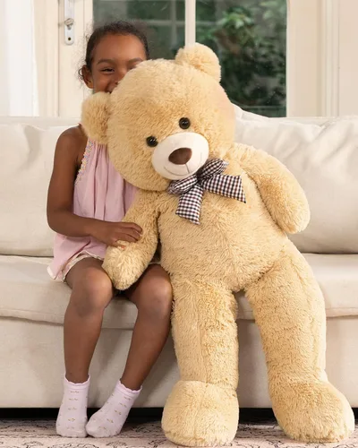 Miniatura 2 de MaoGoLan - Oso de peluche gigante de 39 pulgadas, ultra suave y lindo, animal de peluche grande, perfecto para Baby Showers, cumpleaños, regalos