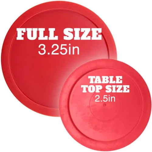 Miniatura 5 de Brybelly Discos de hockey de aire - Accesorios para sala de juegos, mesa de juegos para niños y adultos