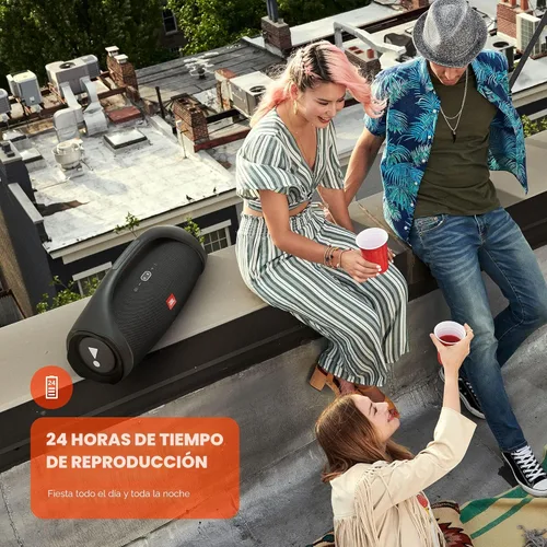 Miniatura 5 de JBL Boombox 2 - Altavoz Bluetooth portátil, sonido potente y graves monstruosos, resistente al agua IPX7, 24 horas de reproducción, Powerbank, JBL