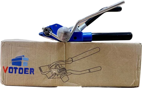 Miniatura 6 de Herramientas de bandas para tensor de flejado Herramienta tensor de acero inoxidable Bridas de cables Corte de tensión Fijación Guiada a mano