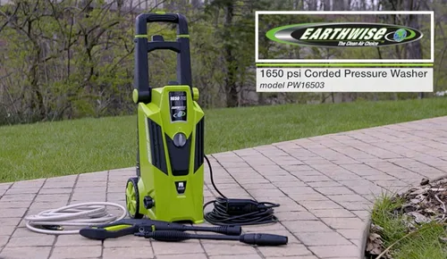 Miniatura 3 de Earthwise PW16503 1650 PSI 1.4 GPM Lavadora a presión eléctrica