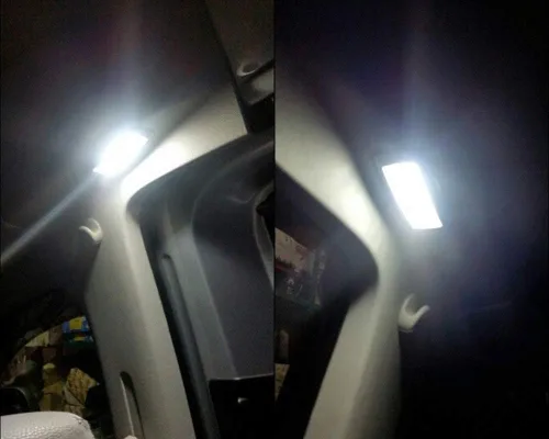Miniatura 7 de iJDMTOY Kit de luces LED completas de 3W con acabado gris, luz de lectura de mapa para el techo, ajuste OEM, compatible con Volkswagen MK4 Golf R32