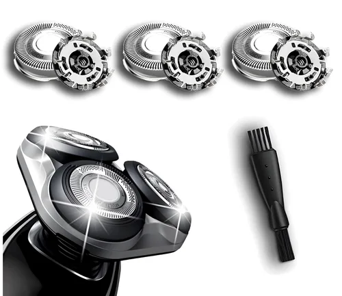SH50 - Cabezales de repuesto compatibles con afeitadoras eléctricas Philips Norelco Series 5000, cabezal de corte de afeitar serie 5000 (S5xxx),