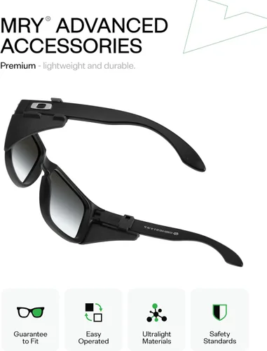 Miniatura 3 de Mryok Gafas Laterales Escudos para Gafas de Sol Oakley Holbrook/Holbrook XL/Holbrook AF/XS/XXL/XXS/RX - Opciones