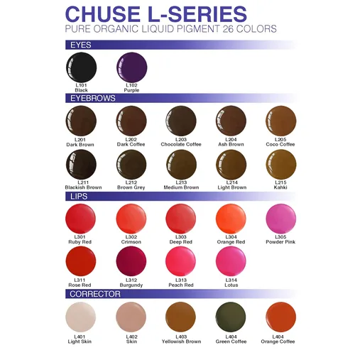 Miniatura 2 de CHUSE Pigmentos labiales PMU 0.35oz/0.3 fl oz (L302 Crimson)