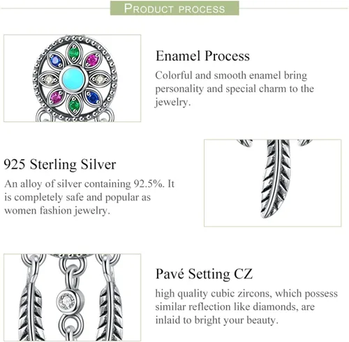 Miniatura 23 de BISAER Hamsa - Dije de mano de plata de ley, piedras preciosas azules de mal de ojo, se adapta a brazalete, pulsera, collar