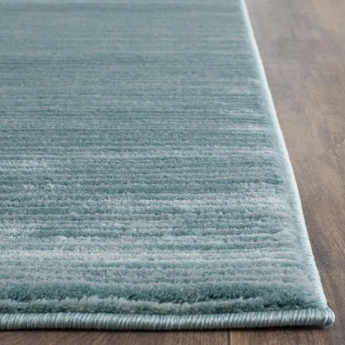 Miniatura 4 de SAFAVIEH Vision Collection VSN606B - Tapete de 8 x 10 pies aguamarina, diseño moderno ombré, no desprende pelo y es de fácil cuidado, ideal