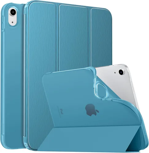 Miniatura 31 de MoKo Funda para iPad (A16) de 11ª generación 2025/10ª generación 2022, iPad de 11 pulgadas/10.9 pulgadas con cubierta trasera translúcida de TPU