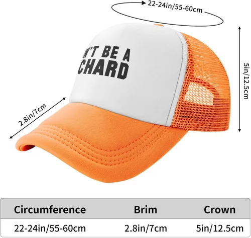 Miniatura 5 de Waldeal Don't BE A Richard Funny Gag Broma Party - Gorra de camioneros ajustable vintage