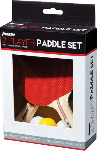 Miniatura 9 de Juego de palas de ping pong Franklin Sports con pelotas - Kit de palas de tenis de mesa para 2 y 4 jugadores - Kit completo de inicio de ping pong