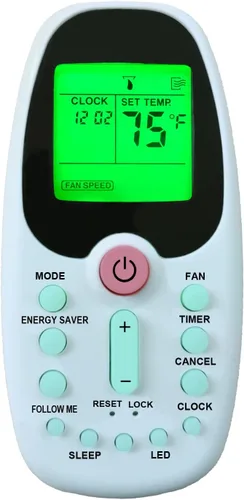 Miniatura 3 de Reemplazo para Keystone Midea Indurama Aire Acondicionado Control Remoto R09B/BGCE R09/BGCE RG09E/BGCEU1 R09D/BGCE