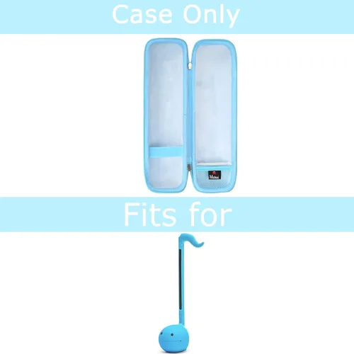 Miniatura 7 de Mchoi Estuche de transporte rígido para Otamatone, instrumento musical electrónico japonés portátil sintetizador de personaje por Cube/Maywa Denki