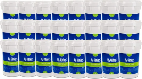 Miniatura 8 de Rx Clear 8 libras de cloro granular para piscina Uso como bactericida, algicida y desinfectante en piscinas, jacuzzis y spas Estabilizado