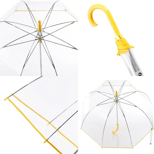 Miniatura 3 de totes Paraguas de burbujas transparentes para mujer Limonada Paraguas de burbujas transparente