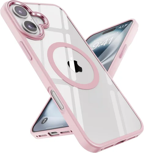 Miniatura 25 de SUCGLES Funda para iPhone 13 Pro Max con MagSafe, imán ultra fuerte N56, protección contra caídas de 12 pies, antiamarilleo, funda magnética