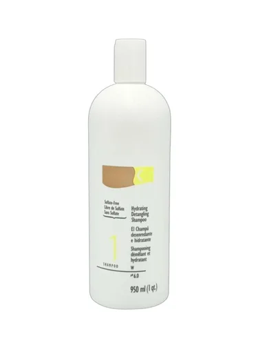 Miniatura 2 de K C Champú desenredante hidratante (32 onzas) y acondicionador Humecto Creme (16 onzas) Set – Sistema profesional de humedad y desenredante