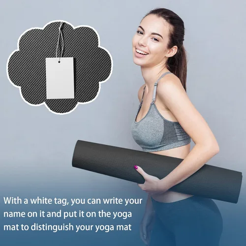 Miniatura 6 de Paquete de 10 esterillas de yoga a granel, 68' x 24' x 4mm de espesor Esterillas de yoga para niños y adultos, paquete de esterillas de gimnasio