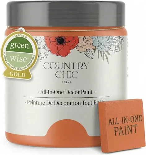 Miniatura 59 de Country Chic Pintura todo en uno estilo tiza para muebles, gabinetes, decoración del hogar, ecológica, acabado mate, imprimación incorporada y capa
