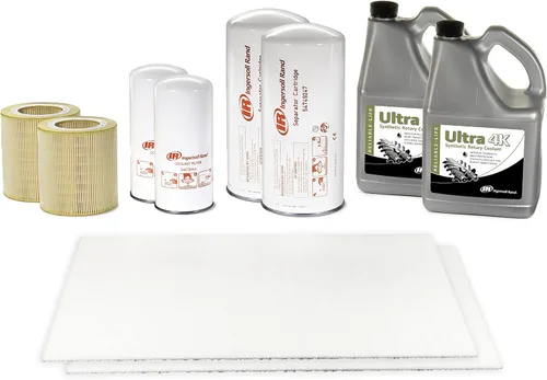 Ingersoll-Rand 47735492001 Ingersoll-Rand Kit de mantenimiento multiservicio OEM para compresor UP6 15-30HP con lubricante Ultra 4K