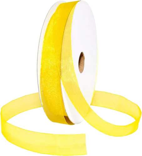 Miniatura 74 de Morex Ribbon 91803/100-609 Cinta de nailon Organdy, 5/8 pulgadas por 100 yardas, color rojo