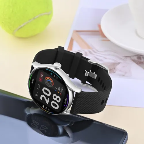Miniatura 8 de Anbeer Correa de reloj de silicona de 0.630 in, 0.709 in, 0.787 in, 0.866 in, 0.945 in, 0.748 in y 0.827 in, correas de reloj de goma de liberación