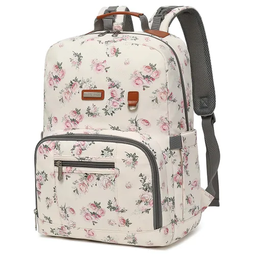 Mochila para pañales, bolsas grandes de pañales para bebé con almohadilla cambiadora portátil para niños y niñas, bolsa de viaje multifunción para