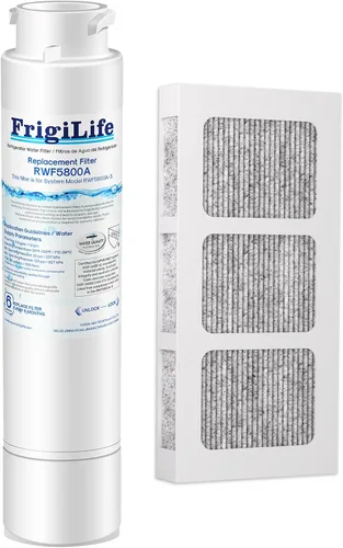 Miniatura 10 de RWF5800A Filtro de agua para refrigerador de repuesto para Frigidaire EPTWFU01 EWF02 Pure Source Ultra II, PureSource Ultra 2, SCWFTCTO, GP006