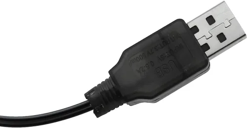 Miniatura 3 de 3 unids negro USB cable de carga JST enchufe 3.7 V USB cargador de batería de litio para RC aviones helicóptero juguete accesorio