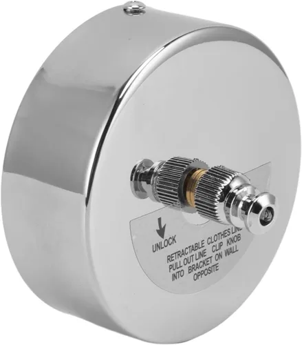 Miniatura 3 de mlida Tendedero de secado de ropa, largo, estable de acero inoxidable, buen rodamiento para uso en exteriores (2.8M)