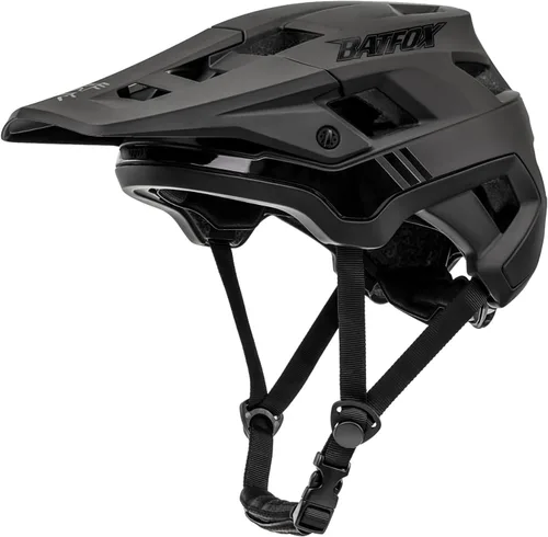Casco de Bicicleta BATFOX, Casco de Bicicleta de Montaña para Hombres, Mujeres, Adultos y Jóvenes