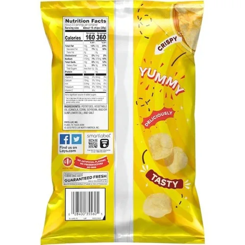 Miniatura 2 de Lays Classic Potato Chips, 2.25 onzas - 24 por caja.