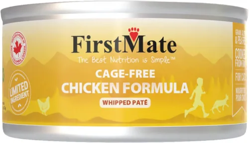 Miniatura 11 de FirstMate Wet Cat Food Fórmula de atún silvestre de ingredientes limitados, sin granos, alta proteína, un solo ingrediente, comida enlatada