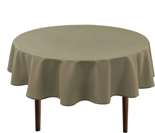 Miniatura 51 de Hiasan Mantel redondo de 30 pulgadas – Mantel de tela de poliéster impermeable resistente a las manchas a prueba de derrames, para comedor, cocina