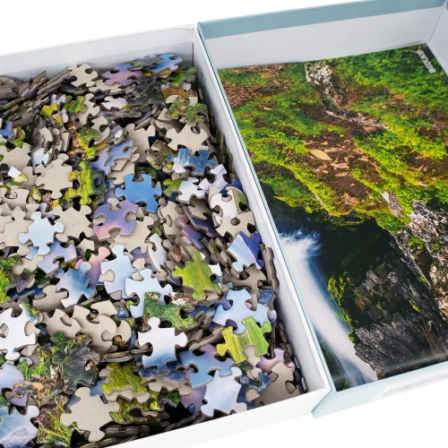 Miniatura 3 de Rompecabezas para adultos de 1000 piezas Islandia, grueso, resistente, rompecabezas de 1000 piezas entrelazado preciso para mayores de 14 años