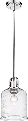 Miniatura 4 de Z-Lite 340P8-CH Kinsley Colgante 1 luz 100 vatios, cromo