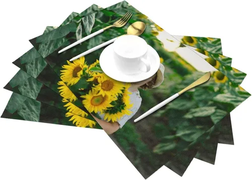Miniatura 2 de Manteles individuales personalizables, personaliza tu nombre, foto texto, tapete para mesa de niños, lavable y resistente al calor, para mesa