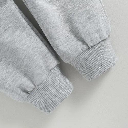 Miniatura 7 de Conjunto de ropa de 2 piezas para bebés y niños pequeños para otoño e invierno