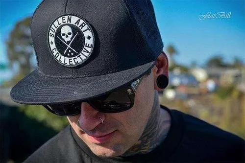Miniatura 5 de Sullen Clothing BOH - Sombrero de manga corta para hombre, color negro