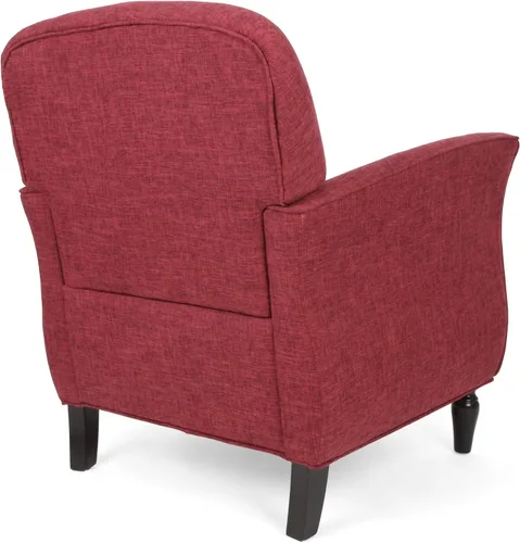 Miniatura 5 de Christopher Knight Home Crew - Sillón tradicional de tweed, arándano, gris